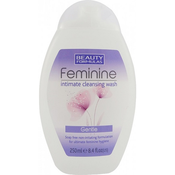 Beauty Formulas Feminine Sanftes Duschgel für die Intimhygiene 250 ml