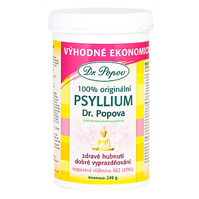 Dr. Popov Psyllium 100% original, unterstützt den richtigen Fettstoffwechsel und vermittelt ein Sättigungsgefühl, lösliche Ballaststoffe 240 g Dr. Popov Psyllium 100% original, unterstützt den richtigen Fettstoffwechsel und vermittelt ein Sättigungsgefühl, lösliche Ballaststoffe 240 g