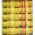Ditipo Stoffband mit Draht gelb-orange, Streifen 3 mx 25 mm