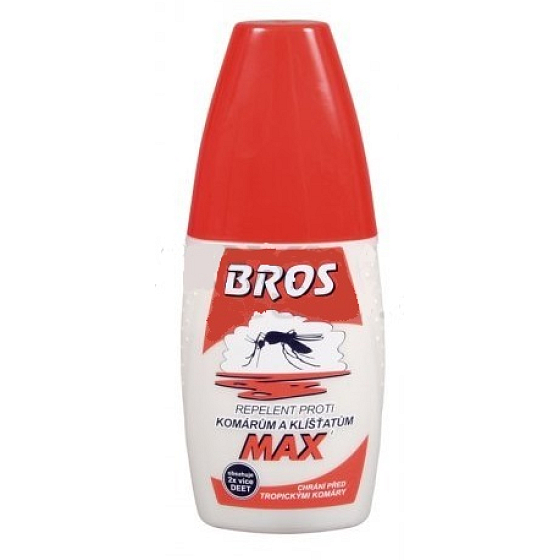 Bros Max Repellent gegen Mücken und Zecken 50 ml Spray
