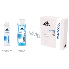 Adidas Climacool Antitranspirant Deodorant Spray für Frauen 150 ml + Duschgel 250 ml, Kosmetikset