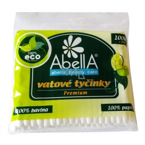 Abella Premium Wattestäbchenbeutel mit 100 Stück