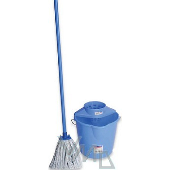 Spontex Reinigungsset Eimer, Wringer, Stick, Mopp