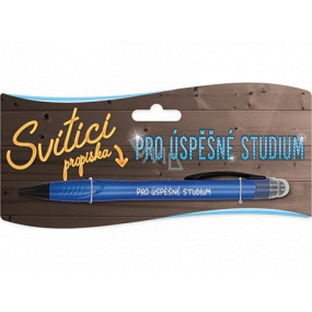 Nekupto Glühender Stift mit Aufdruck Berühren Sie für eine erfolgreiche Studie die Werkzeugsteuerung 15 cm