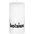 Bolsius Rustikale Kerze weiß Zylinder 68 x 130 mm