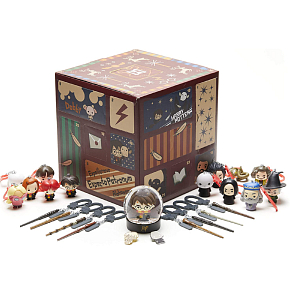 Degen Merch Harry Potter - Paladone Cube Adventskalender mit 24 Geschenken | Enthält Gegenstände wie Zauberstäbe und ikonische Figuren