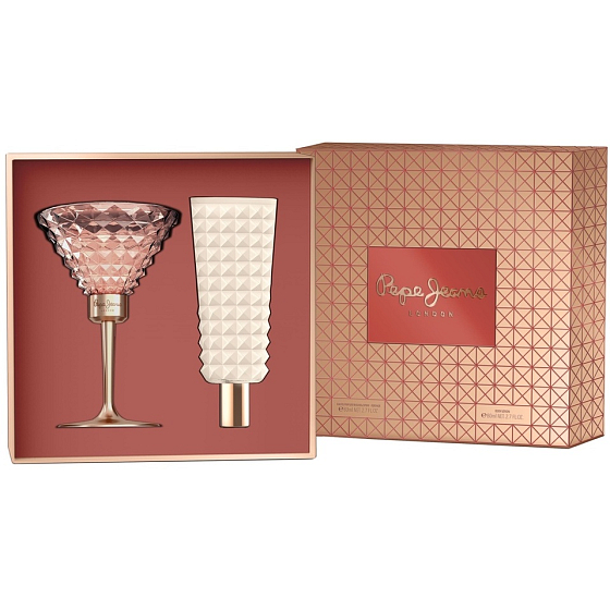 Pepe Jeans London Pepe Jeans for Her Eau de Parfum 80 ml + Bodylotion 80 ml, Geschenkset für Frauen