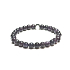 Lepidolith dunkelviolett Armband elastisch Naturstein, Kugel 6 mm / 16 - 17 cm, Amulett der Sportler