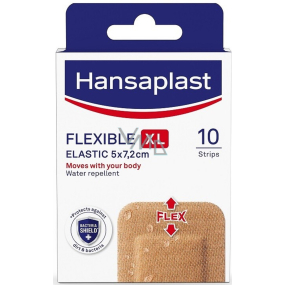 Hansaplast Flexible XL elastisches Pflaster 10 Stück
