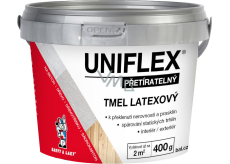 Uniflex latexový tmel na sádrokarton, zdivo a dřevo, 400 g