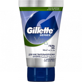Gillette Series Sensitive Aloe Vera After Shave Gel für Männer 100 ml