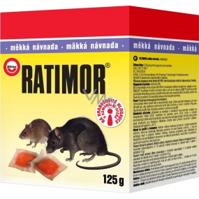 Ratimor-Weichköder zur Bekämpfung von Nagetieren 125 g