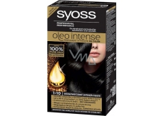 Syoss Oleo Intense Color Haarfarbe ohne Ammoniak 1-10 Intensiv Schwarz