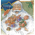 Waldpapierservietten 1 Lage 33 x 33 cm 20 Stück Weihnachts-Weihnachtsmann