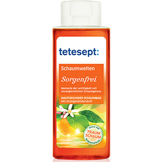 Tetesept Release Orangenblütenschaumbad 400 ml Sorgenfrei