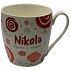 Nekupto Twister Becher namens Nikola rot 0,4 Liter