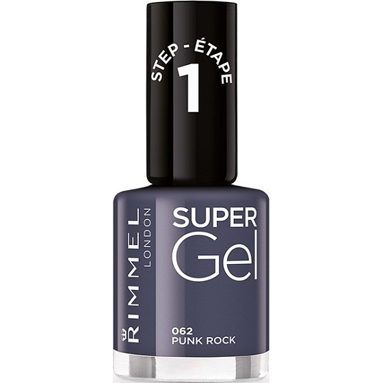 Rimmel London Super Gel Nagellack 062 Punk Rock 12 ml