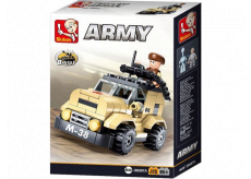 EP Line Sluban Army 9v1, Militärisches Patrouillenfahrzeug, 102 Teile, empfohlen ab 6 Jahren