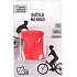 Albi Gesehen werden! Fahrrad hellrot 7 LEDs