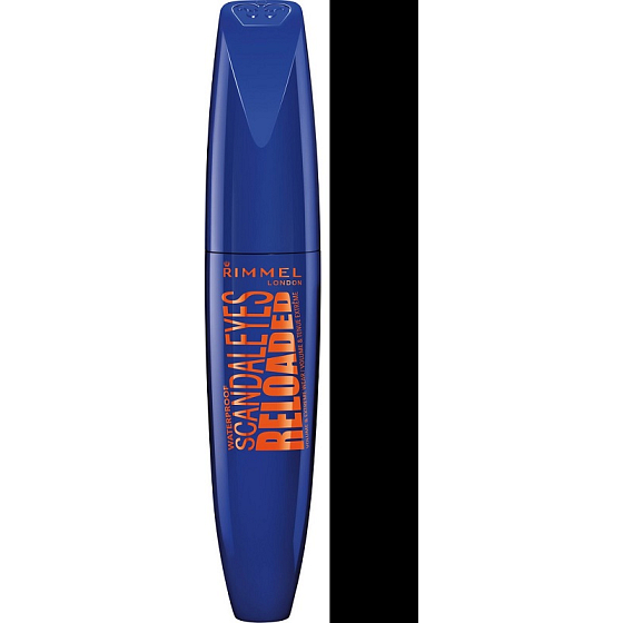 Rimmel London Scandaleyes Nachgeladene wasserfeste Wimperntusche 001 Schwarz 12 ml