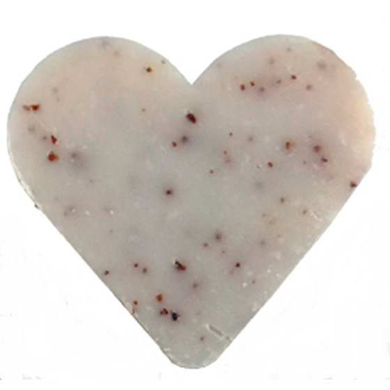 English Soap Peach Naturparfümseife Heart in Organza 20 g