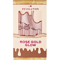 I Heart Revolution Rose Gold Glow Mini-Palette mit Schokoladenaufheller 11,2 g