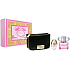 Versace Bright Crystal Eau de Toilette für Frauen 90 ml + Eau de Toilette 10 ml + Beutel, Geschenkset