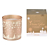 Arome Winter Glow Weihrauch & Myrrhe Kerze duftend Glas Gold in einer Geschenkbox 80 x 90 mm 500 g