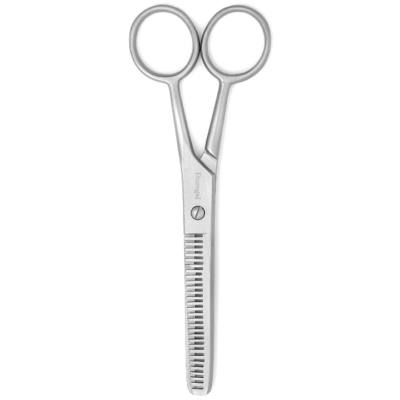Donegal Doppelseitige Friseurschere, Länge 15,5 cm, Klingenlänge 6,5 cm 5300