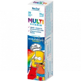 Revital Das Simpsons Multivitamin Nahrungsergänzungsmittel für normale Immunfunktion 20 Brausetabletten