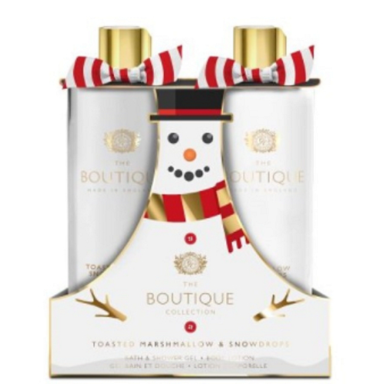 Grace Cole Gerösteter Marshmallow & Schneeglöckchen - Toast Marshmallow & Schneeglöckchen Duschgel 500 ml + Körperlotion 500 ml, Kosmetikset