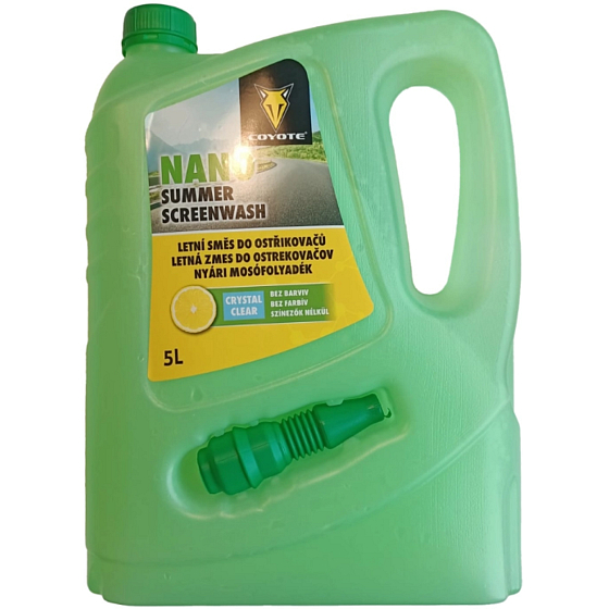 Coyote Nano Sommerwaschflüssigkeit, ohne Farbstoffe 5 l