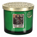 Heart & Home Christmas Tree Scent Soja-Duftkerze ellipse 2 Dochte brennt bis zu 40 Stunden 230 g