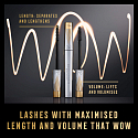 Max Factor Masterpiece 2in1 Lash Wow Verlängernde und volumengebende Wimperntusche 001 Schwarz 7 ml