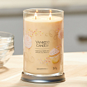 Yankee Candle Vanilla Cupcake - Vanilla Cupcake Duftkerze Signature Tumbler großes Glas 2 Dochte 567 g