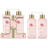 Baylis & Harding Rose, Poppy and Vanilla Flüssigseife 300 ml + Hand- und Körperlotion 300 ml, Kosmetikset für Frauen