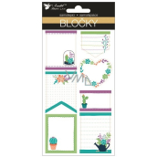 Selbstklebender Block-Set 10 x 20,5 cm