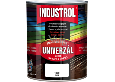 Industrol S2013 universal glänzend Oberfarbe für Metall und Holz, 1000 weiß, 750 ml