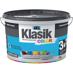 Het Klasik Color Malerfarbe, 0417 Blau, 4 kg