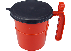 Mako Kunststoffbehälter für Farbe, 500 ml