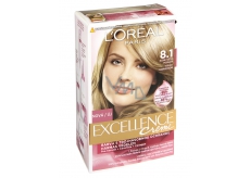 Loreal Excellence Creme 8.1 blonde helle Asche Haarfarbe