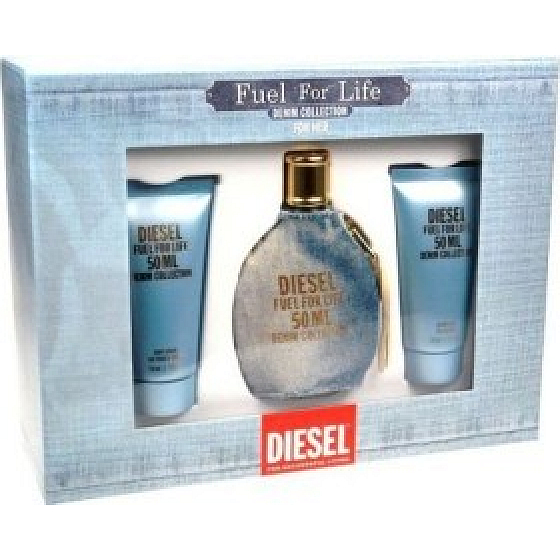 Dieselkraftstoff fürs Leben Denim Collection Femme EdT 50 ml Eau de Toilette + Duschgel 50 ml + Körperlotion 50 ml