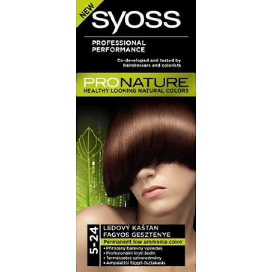 Syoss ProNature Langlebige Haarfarbe 5-24 Eiskastanie