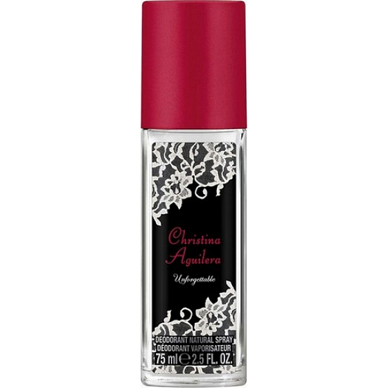 Christina Aguilera Unvergessliches parfümiertes Deodorantglas für Frauen 75 ml