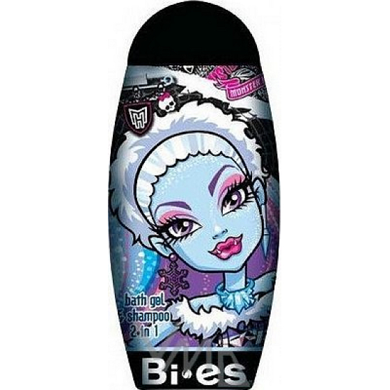 Mattel Monster High Abbey Bominable 2 in 1 Duschgel und Shampoo für Kinder 250 ml