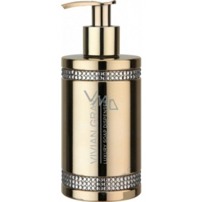 Vivian Grey Crystal Gold Luxus-Flüssigseife mit 250 ml Spender
