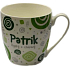 Nekupto Twister Becher namens Patrik grün 0,4 Liter