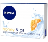 Nivea Honey & Oil cremige Toilettenseife 100 g