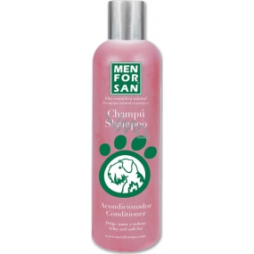 MenForSan Treating natürliches Shampoo und Haarspülung für Hunde 300 ml