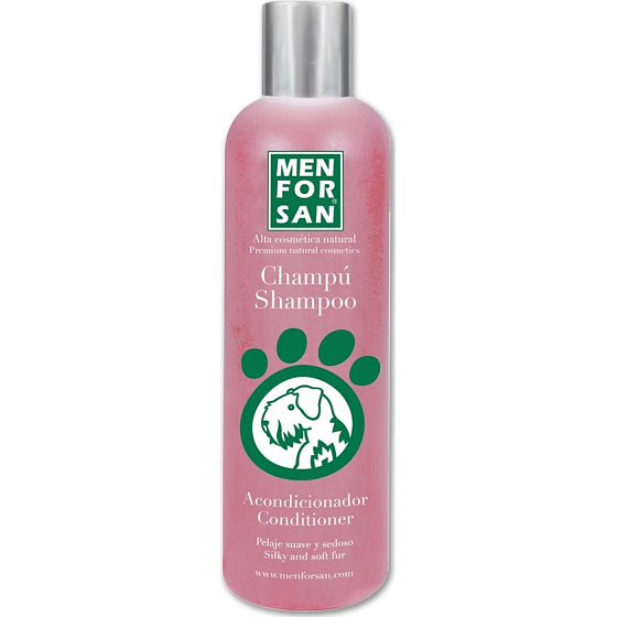MenForSan Treating natürliches Shampoo und Haarspülung für Hunde 300 ml